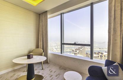 Apartment - Studio - 1 Bathroom for rent in The Palm Tower - Palm Jumeirah - Dubai