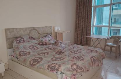 Apartment - 2 Bedrooms - 3 Bathrooms for rent in Orient Tower 1 - Orient Towers - Al Bustan - Ajman