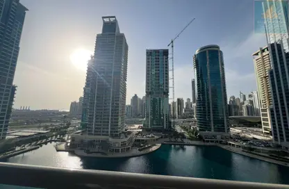 شقة - غرفة نوم - 2 حمامات للايجار في إقامة إم بي إل - (JLT) مجمع K - أبراج بحيرات الجميرا - دبي
