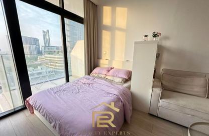 Apartment - Studio - 1 Bathroom for rent in Azizi Riviera 37 - Azizi Riviera - Meydan One - Meydan - Dubai