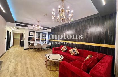 Apartment - 1 Bedroom - 2 Bathrooms for rent in MAG 218 - Dubai Marina - Dubai