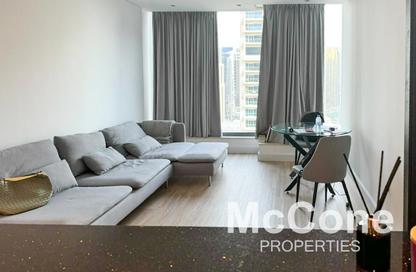 Apartment - 1 Bedroom - 2 Bathrooms for rent in Silverene Tower A - Silverene - Dubai Marina - Dubai