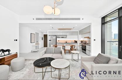 Apartment - 3 Bedrooms - 4 Bathrooms for sale in Marina Vista Tower 1 - Marina Vista - EMAAR Beachfront - Dubai Harbour - Dubai