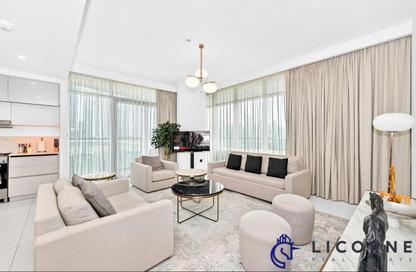 Apartment - 3 Bedrooms - 4 Bathrooms for sale in Marina Vista Tower 1 - Marina Vista - EMAAR Beachfront - Dubai Harbour - Dubai