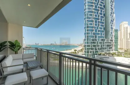 شقة - 2 غرف نوم - 2 حمامات للايجار في 5242 تاور 1 - 5242 - دبي مارينا - دبي