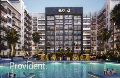 Apartment - Studio - 1 Bathroom for sale in Azizi Beach Oasis 2 Tower A - Azizi Beach Oasis 2 - Dubai Studio City - Dubai