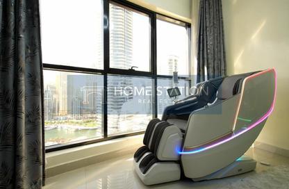 شقة - غرفة نوم - 1 حمام للايجار في برج إسكان - دبي مارينا - دبي