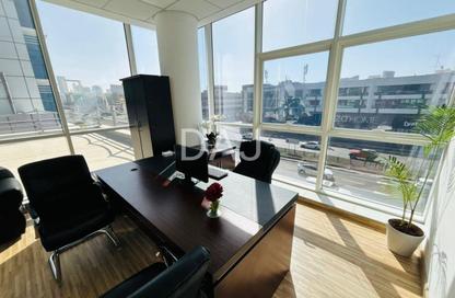 Office Space - Studio - 1 Bathroom for rent in Business Atrium Building - Oud Metha - Bur Dubai - Dubai