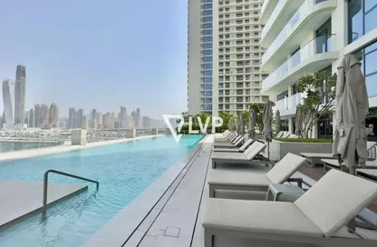 شقة - غرفة نوم - 1 حمام للبيع في برج Marina Vista 2 - مارينا فيستا - إعمار بيتشفرونت - دبي هاربور - دبي