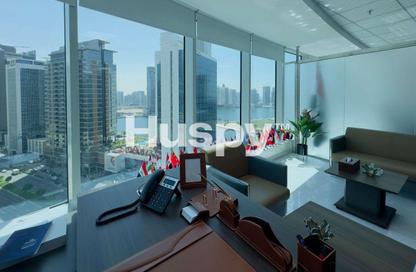 Office Space - Studio - 1 for rent in The Prime Tower - Business Bay - Dubai