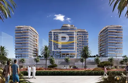 شقة - غرفة نوم - 2 حمامات للبيع في إيدج وتر ريزيدنسز 3 بناية ب - إيدج واتر ريزيدنس 3 - مساكن إيدجووتر - جزر دبي - دبي