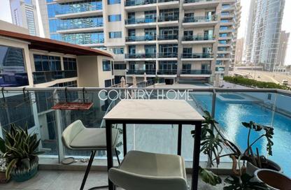 Apartment - 1 Bedroom - 2 Bathrooms for rent in The Jewel Tower B - The Jewels - Dubai Marina - Dubai