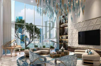 Apartment - Studio - 1 Bathroom for sale in Chic Tower - Business Bay - Dubai