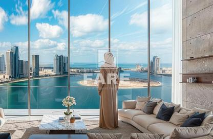 Apartment - 2 Bedrooms - 3 Bathrooms for sale in Al Ghaf Tower - Al Khan - Sharjah