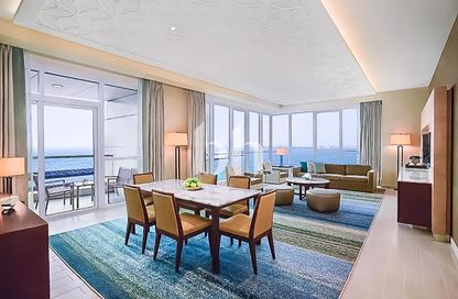 Apartment - 3 Bedrooms - 4 Bathrooms for rent in Al Bateen Residences - Jumeirah Beach Residence - Dubai