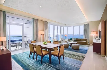 Apartment - 3 Bedrooms - 4 Bathrooms for rent in Al Bateen Residences - Jumeirah Beach Residence - Dubai