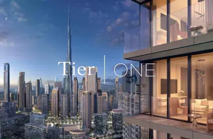 شقة - غرفة نوم - 2 حمامات للبيع في بننسولا  4 - بنينسولا - الخليج التجاري - دبي