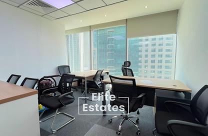 Business Centre - Studio - 2 Bathrooms for rent in The Binary Tower - Business Bay - Dubai