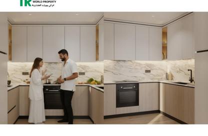 شقة - 2 غرف نوم - 3 حمامات للبيع في برج موجان - طريق كورنيش عجمان - عجمان