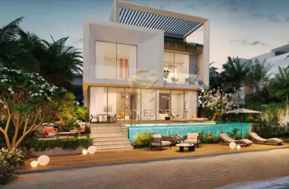 فيلا - 6 غرف نوم - 8 حمامات للبيع في جزيرة الثريا - مدينة أجمل مكان - مدينة الواجهة المائية لإمارة الشارقة - الشارقة