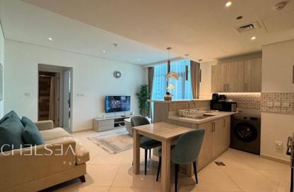 Apartment - 1 - 2 for rent in Seven Palm - Palm Jumeirah - Dubai