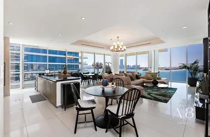 شقة - 3 غرف نوم - 4 حمامات للايجار في سيرينا ريزيدنس غرب - سيرينيا ريزيدانس ذا بالم - نخلة جميرا - دبي