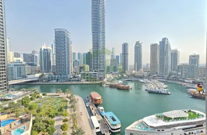 شقة - 3 غرف نوم - 5 حمامات للايجار في B برج الجواهر - أبراج الجواهر التوأم - دبي مارينا - دبي