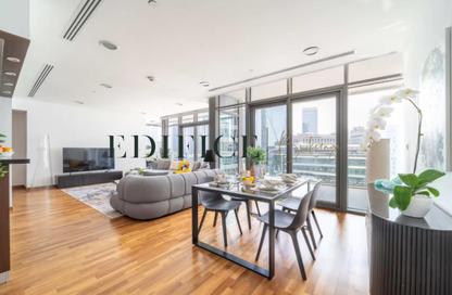 Apartment - 3 - 3 for rent in Burj Daman - DIFC - Dubai