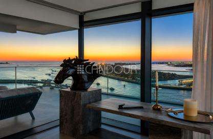 Apartment - 3 Bedrooms - 4 Bathrooms for rent in Beach Vista Tower 1 - Beach Vista - Emaar Beachfront - Dubai Harbour - Dubai