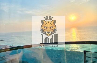Apartment - 2 Bedrooms - 3 Bathrooms for rent in Ajman Corniche Residences - Ajman Corniche Road - Ajman