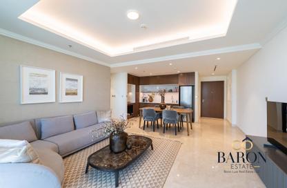 شقة - غرفة نوم - 1 حمام للايجار في برج Palace Beach ريزيدنس 1 - بالاس بيتش ريزيدنس - إعمار بيتشفرونت - دبي هاربور - دبي