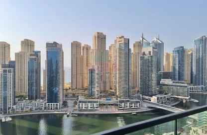 Apartment - 1 Bedroom - 3 Bathrooms for rent in Vida Residences Dubai Marina - Dubai Marina - Dubai