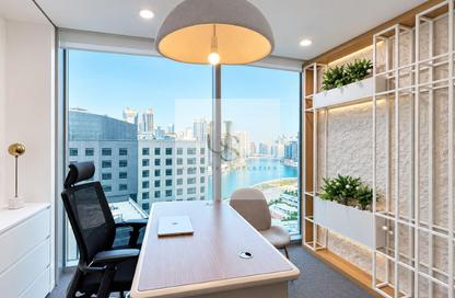 Office Space - Studio for rent in The Binary Tower - Business Bay - Dubai