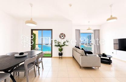 Apartment - 3 Bedrooms - 4 Bathrooms for rent in Rimal 6 - Rimal - Jumeirah Beach Residence - Dubai
