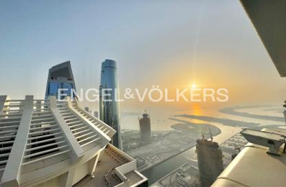 Apartment - 2 Bedrooms - 3 Bathrooms for rent in Princess Tower - Dubai Marina - Dubai