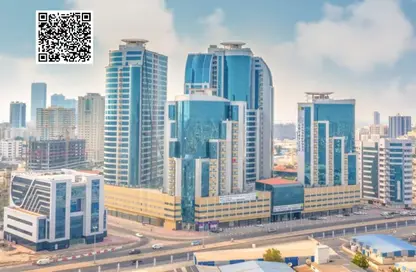 شقة - غرفة نوم - 2 حمامات للبيع في أورينت تاور - البستان - عجمان