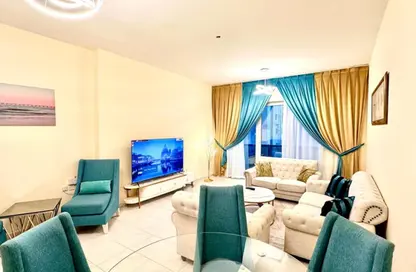 Apartment - 1 Bedroom - 2 Bathrooms for rent in New Al Taawun Road - Al Taawun - Sharjah