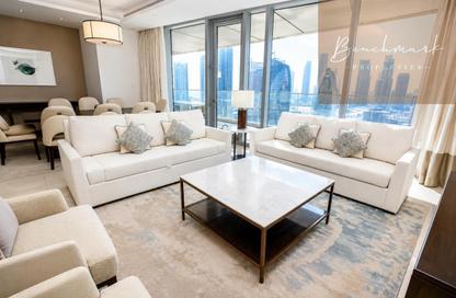Apartment - 3 Bedrooms - 4 Bathrooms for rent in The Address Sky View Tower 1 - The Address Sky View Towers - Downtown Dubai - Dubai