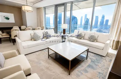 Apartment - 3 Bedrooms - 4 Bathrooms for rent in The Address Sky View Tower 1 - The Address Sky View Towers - Downtown Dubai - Dubai Apartment - 3 Bedrooms - 4 Bathrooms for rent in The Address Sky View Tower 1 - The Address Sky View Towers - Downtown Dubai - Dubai