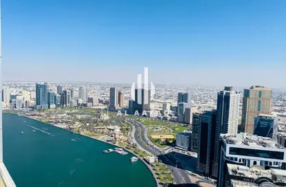 شقة - 3 غرف نوم - 4 حمامات للايجار في برج أمير بو خمسين - المجاز 3 - المجاز - الشارقة