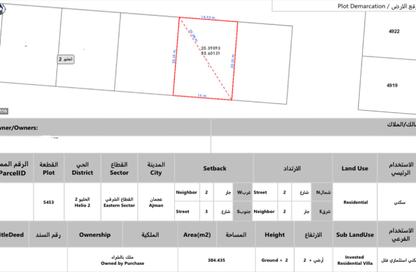 Land - Studio for sale in Al Helio 2 - Al Helio - Ajman