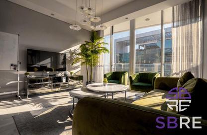 Apartment - 1 - 2 for rent in Waves Tower - Business Bay - Dubai