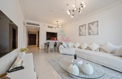 Apartment - 1 - 1 for rent in Boulevard Point - Downtown Dubai - Dubai