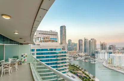 Apartment - 2 Bedrooms - 3 Bathrooms for rent in Dorra Bay - Dubai Marina - Dubai