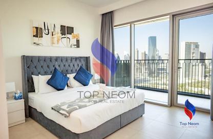 Apartment - 2 Bedrooms - 3 Bathrooms for rent in Downtown Views II Tower 1 - Downtown Views II - Zabeel 2 - Zabeel - Dubai