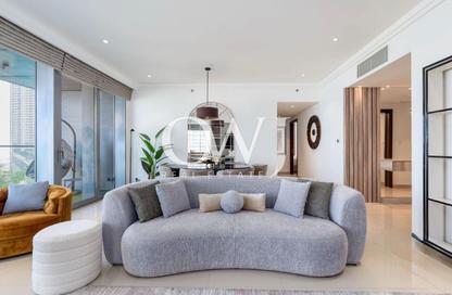 Apartment - 2 Bedrooms - 3 Bathrooms for rent in Boulevard Point - Downtown Dubai - Dubai