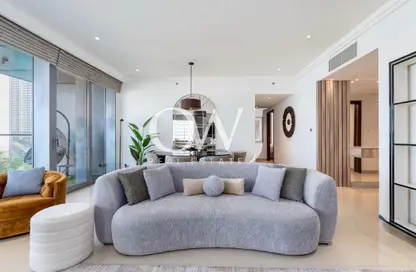 Apartment - 2 Bedrooms - 3 Bathrooms for rent in Boulevard Point - Downtown Dubai - Dubai