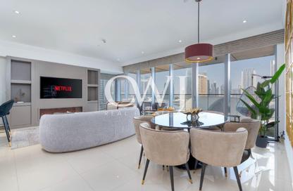 Apartment - 2 Bedrooms - 3 Bathrooms for rent in Boulevard Point - Downtown Dubai - Dubai