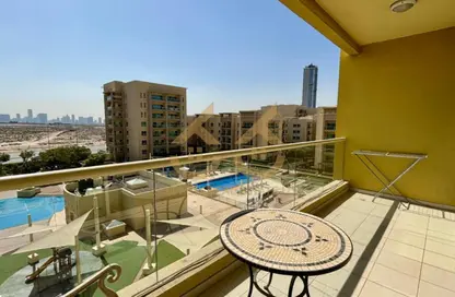 Apartment - 2 Bedrooms - 2 Bathrooms for rent in Al Alka 2 - Al Alka - Greens - Dubai