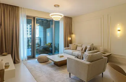 شقة - غرفة نوم - 1 حمام للايجار في كريك سايد 18 بوديوم - حدائق الإمارات 1 - مرسى خور دبي - دبي